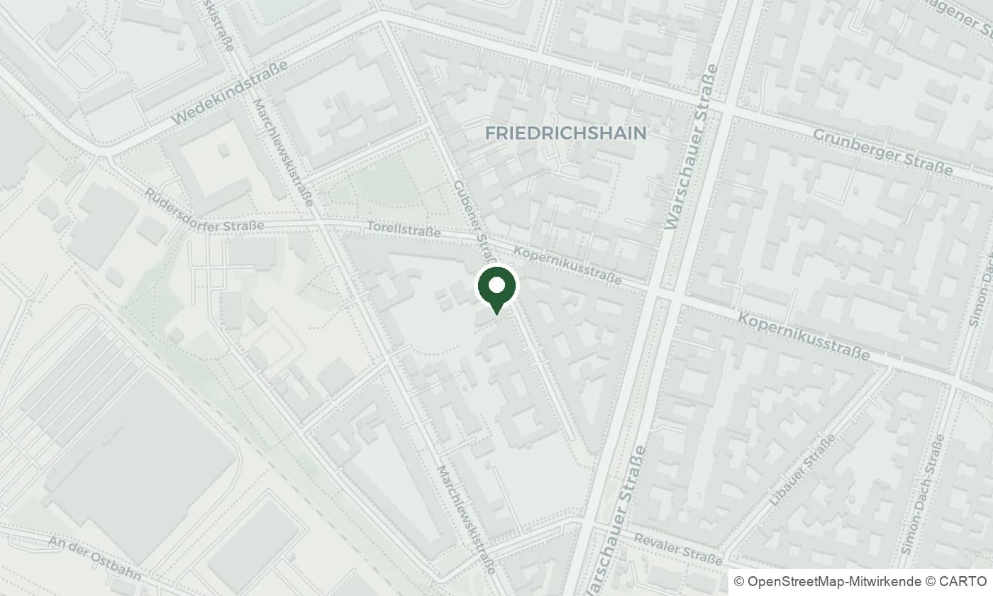 Karte Stein Hausmeisterservice, Berlin